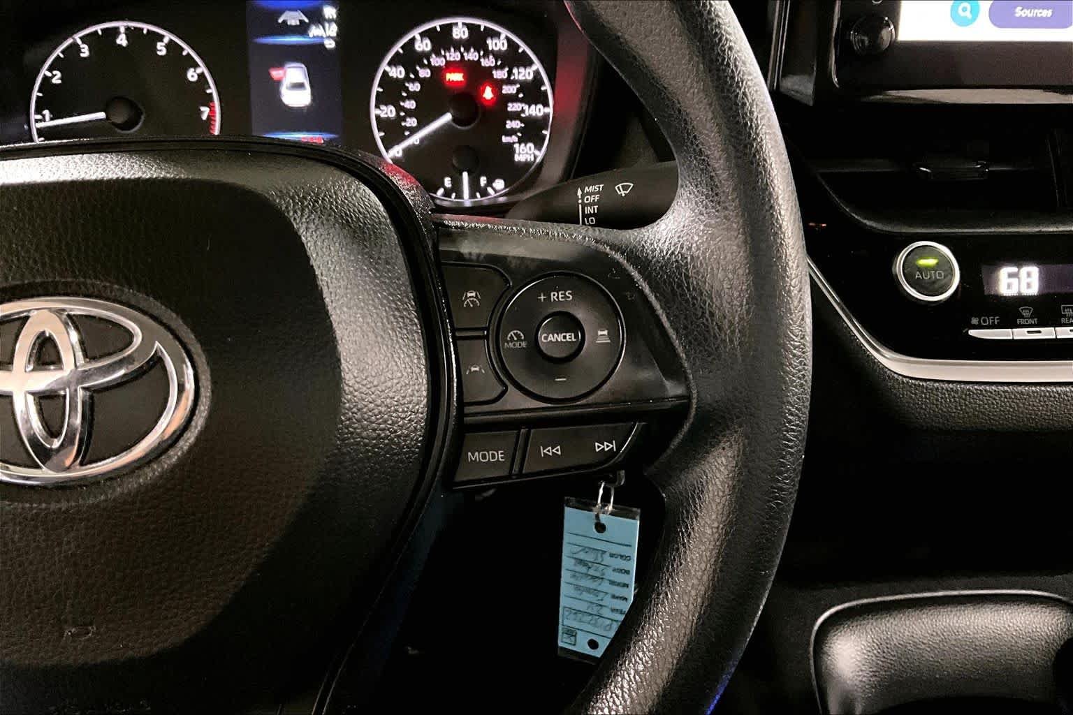 Used 2024 Classic Silver Metallic Toyota LE image 25