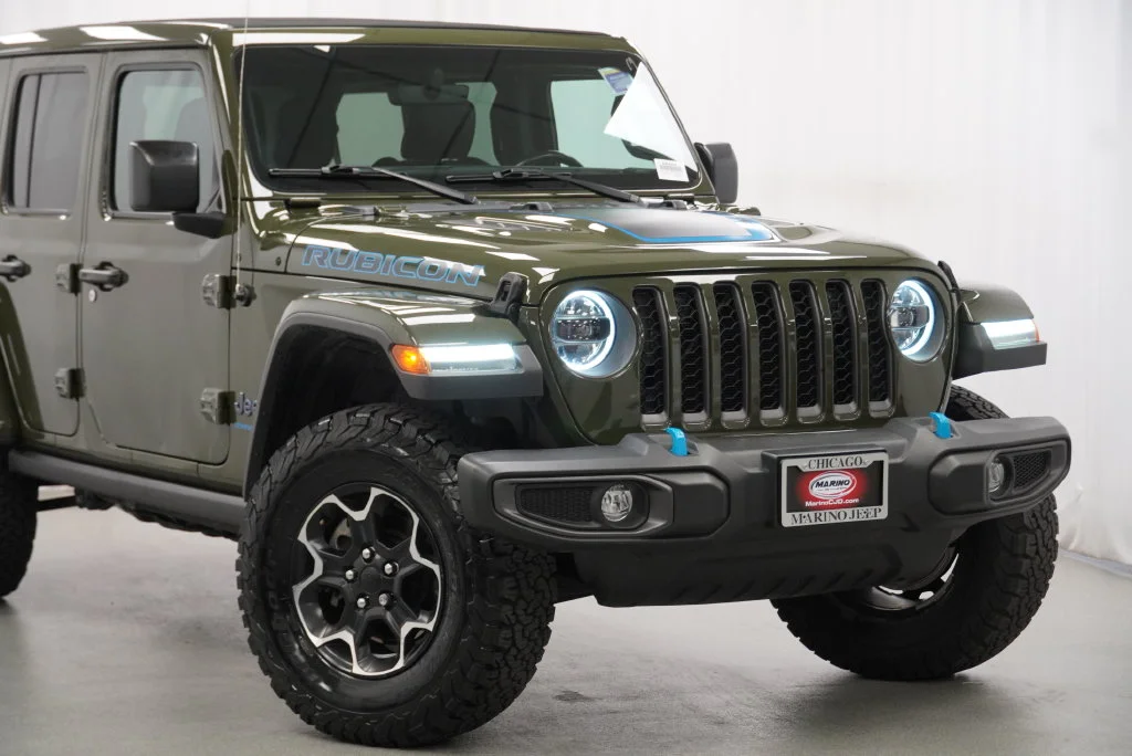 Used 2023 Green Jeep Rubicon 4xe image 6