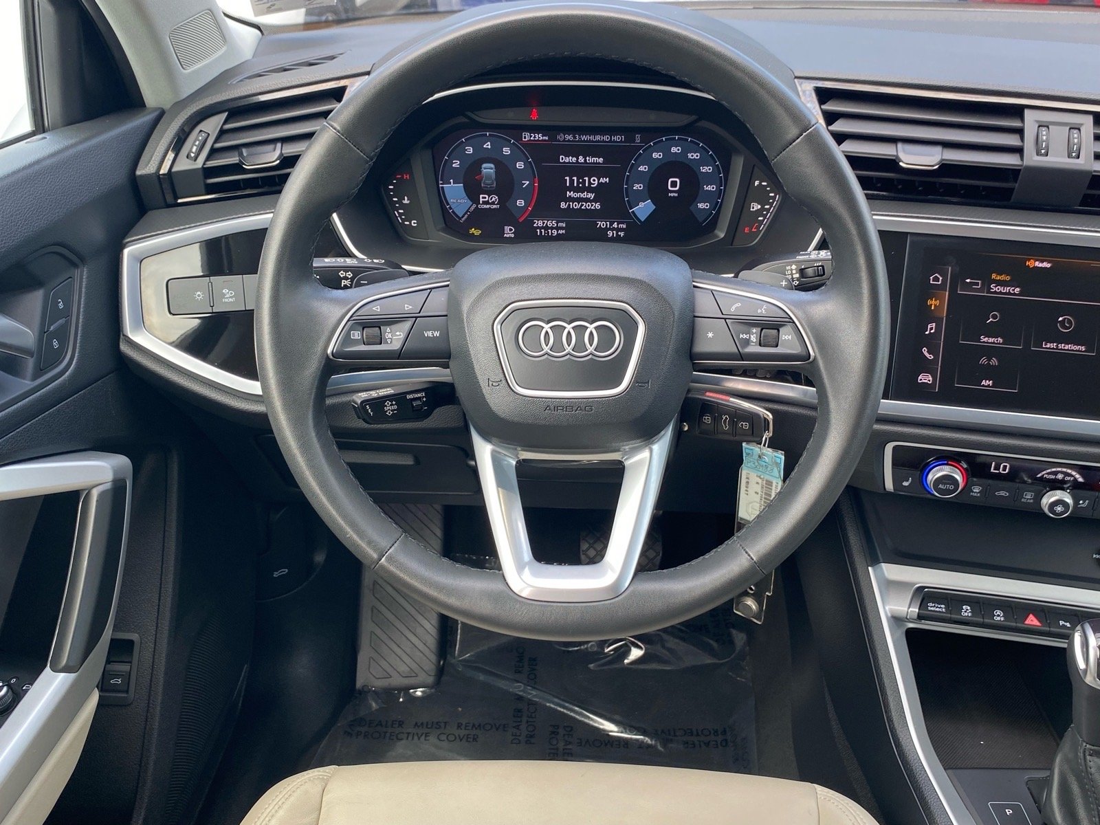Used 2025 White Audi Premium image 3