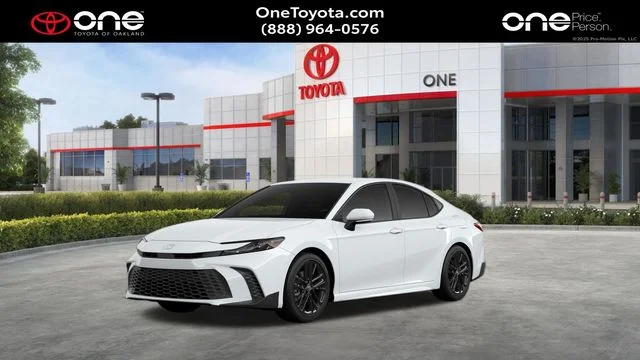 New 2026 White Toyota SE image 2