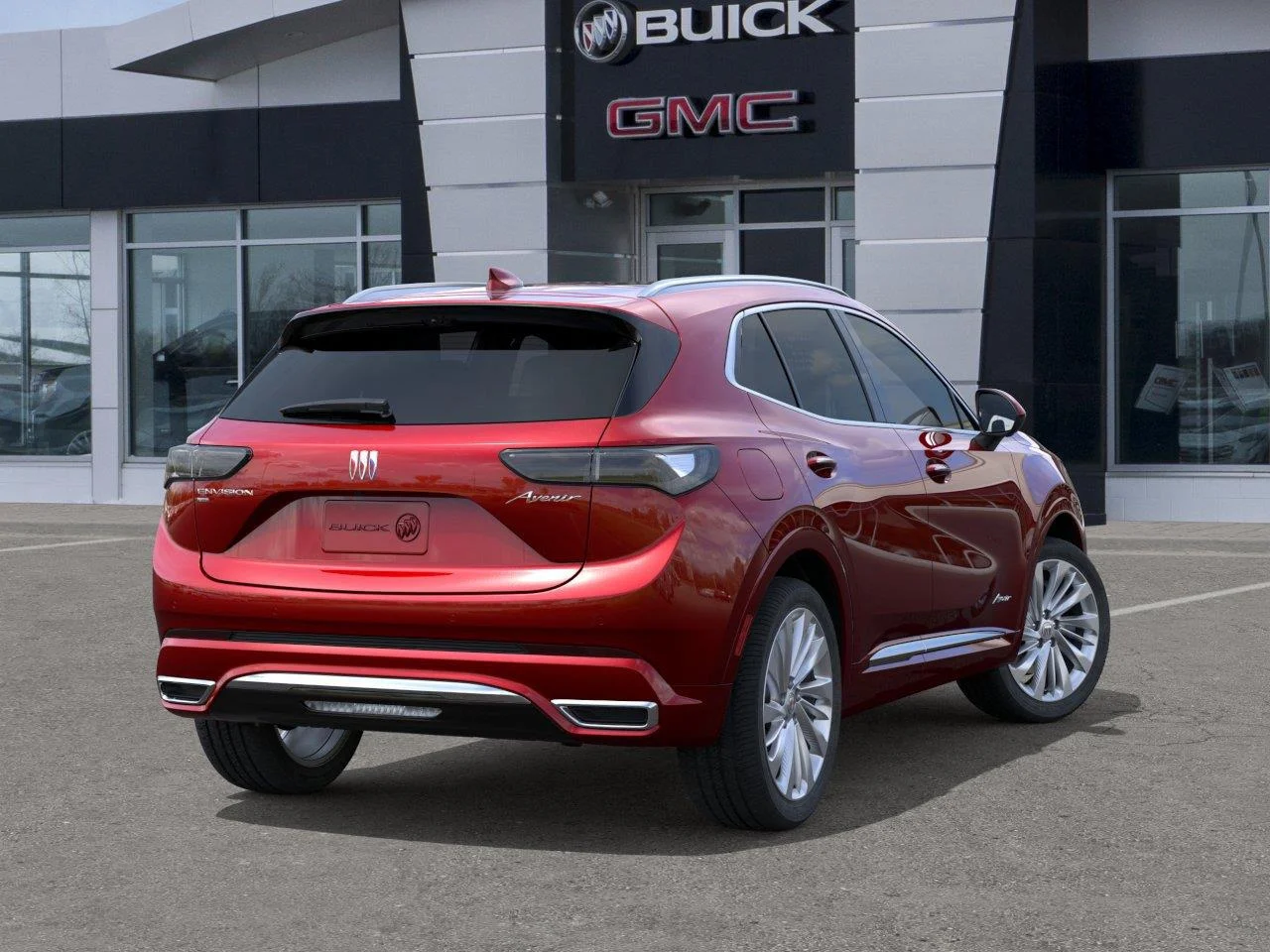 New 2026 Brilliant Red Buick Avenir image 4