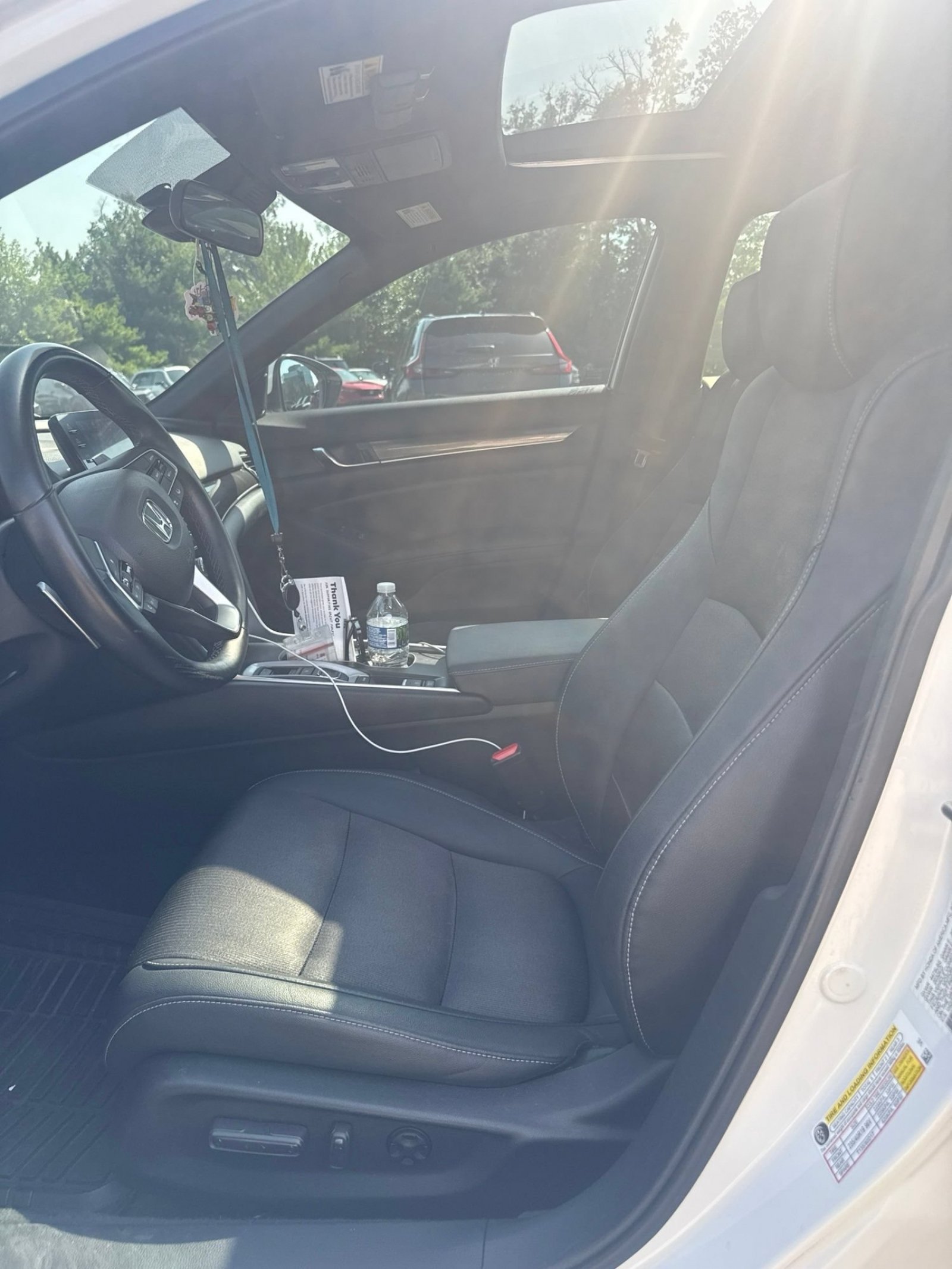 Used 2019 Platinum White Pearl Honda Sport 2.0T image 5
