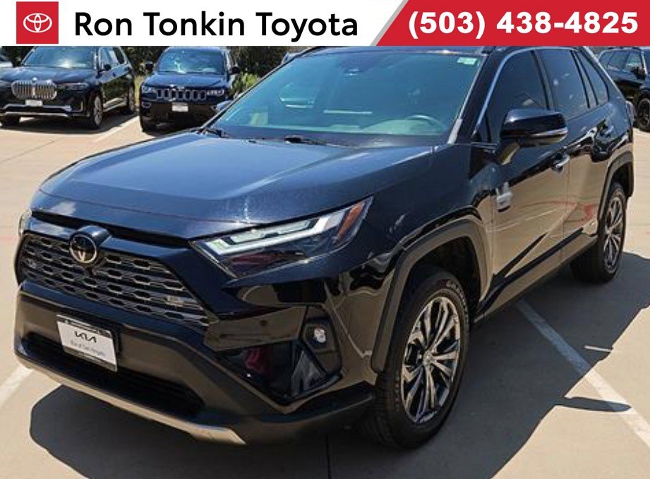 Used 2025 Midnight Black Metallic Toyota Limited image 1
