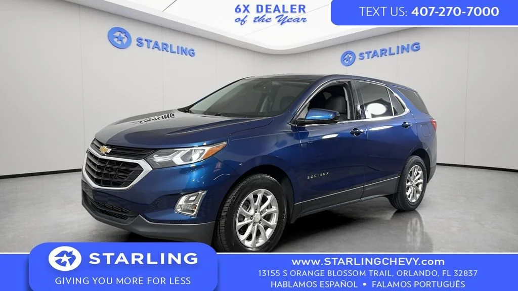 Used 2020 Chevrolet Equinox LT with VIN 2GNAXKEV0L6197402 for sale in Mount Pleasant, SC