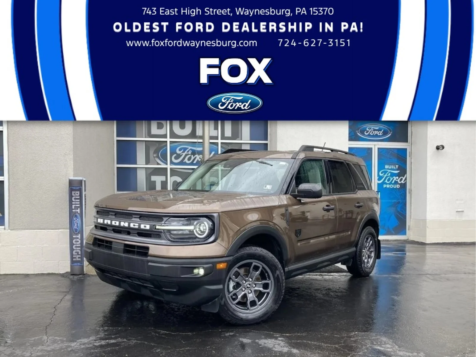 Certified Used 2022 Bronze Ford Big Bend image 1