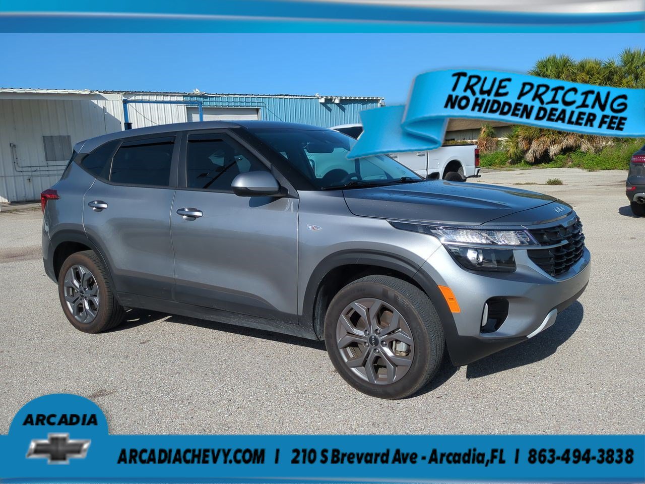 Used 2024 Steel Gray Kia LX image 2