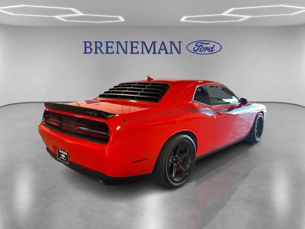 Used 2017 Orange Dodge SRT Hellcat image 5