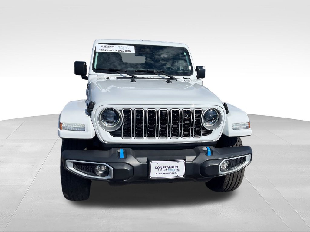 Used 2024 White Jeep Sahara 4xe image 8