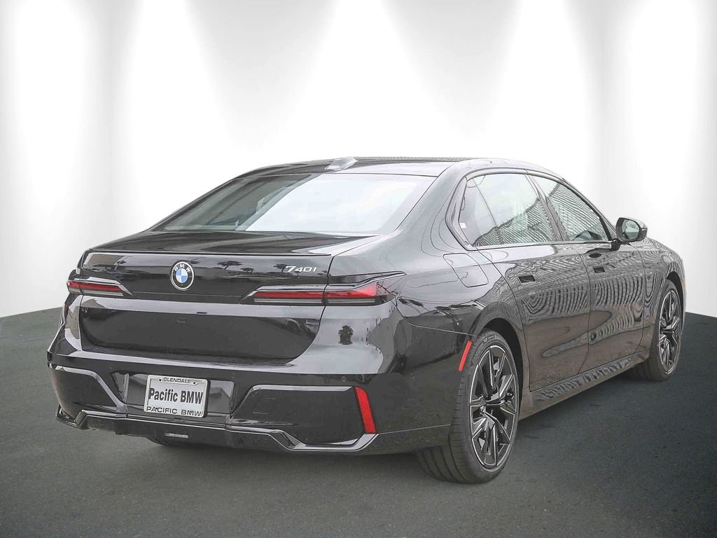 New 2026 Black Sapphire Metallic BMW 740i image 6
