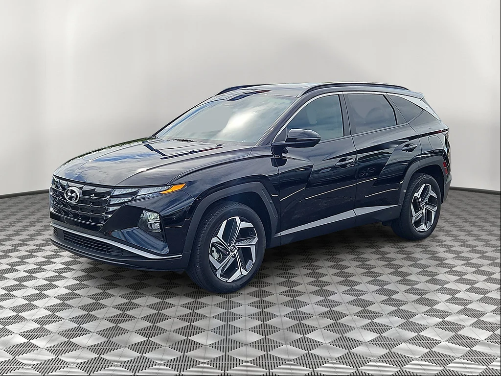 Used 2023 Phantom Black Pearl Hyundai SEL image 2