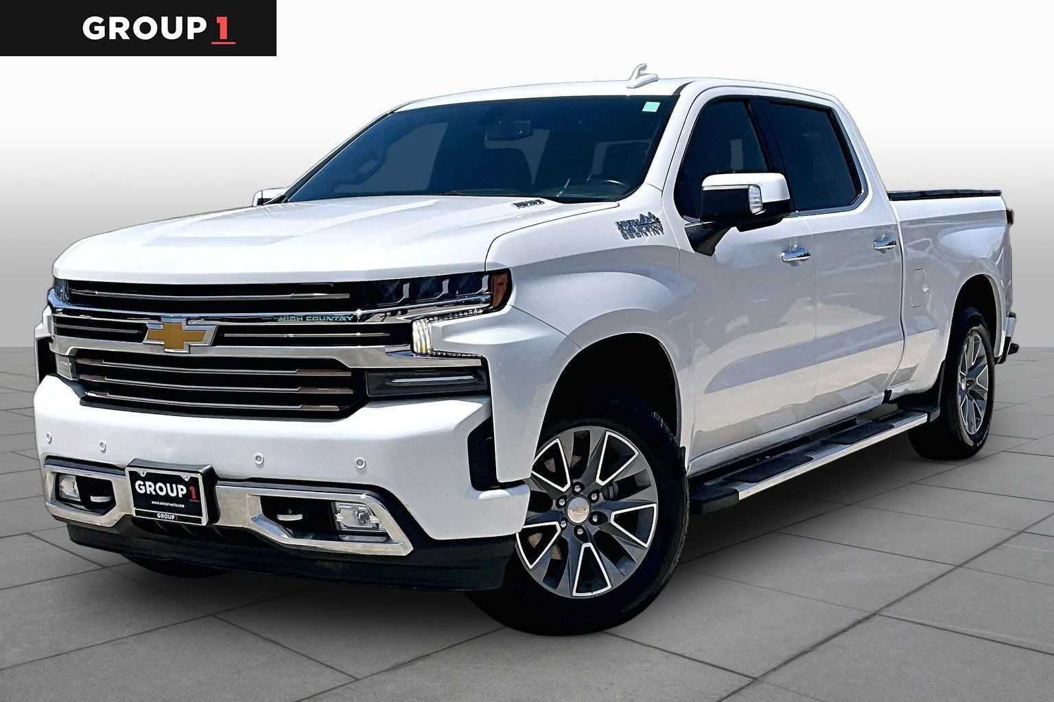 Used 2022 Iridescent Pearl Tricoat Chevrolet High Country image 1