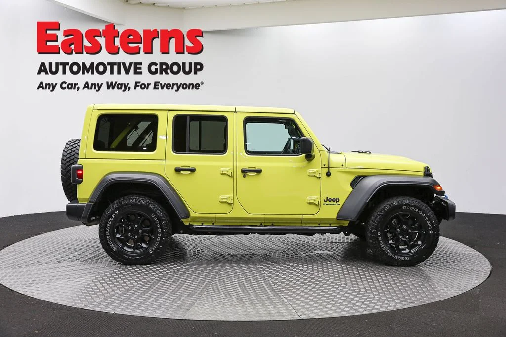 Used 2023 Yellow Jeep Willys 4xe image 4