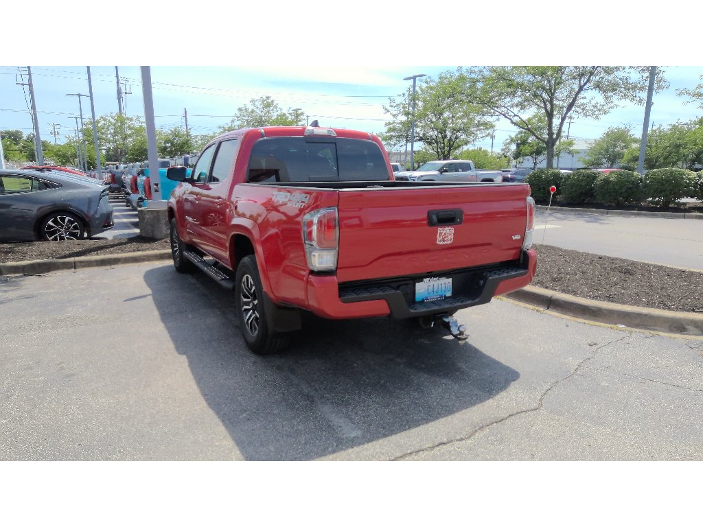 Used 2022 Barcelona Red Metallic Toyota TRD Sport image 5