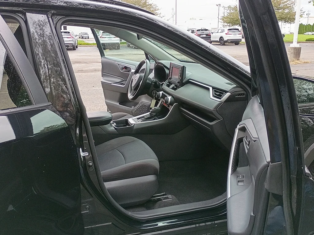 Used 2020 Midnight Black Metallic Toyota LE image 16