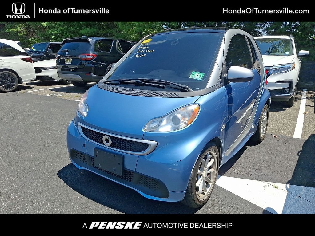 Used 2013 Light Blue Metallic smart Passion image 1