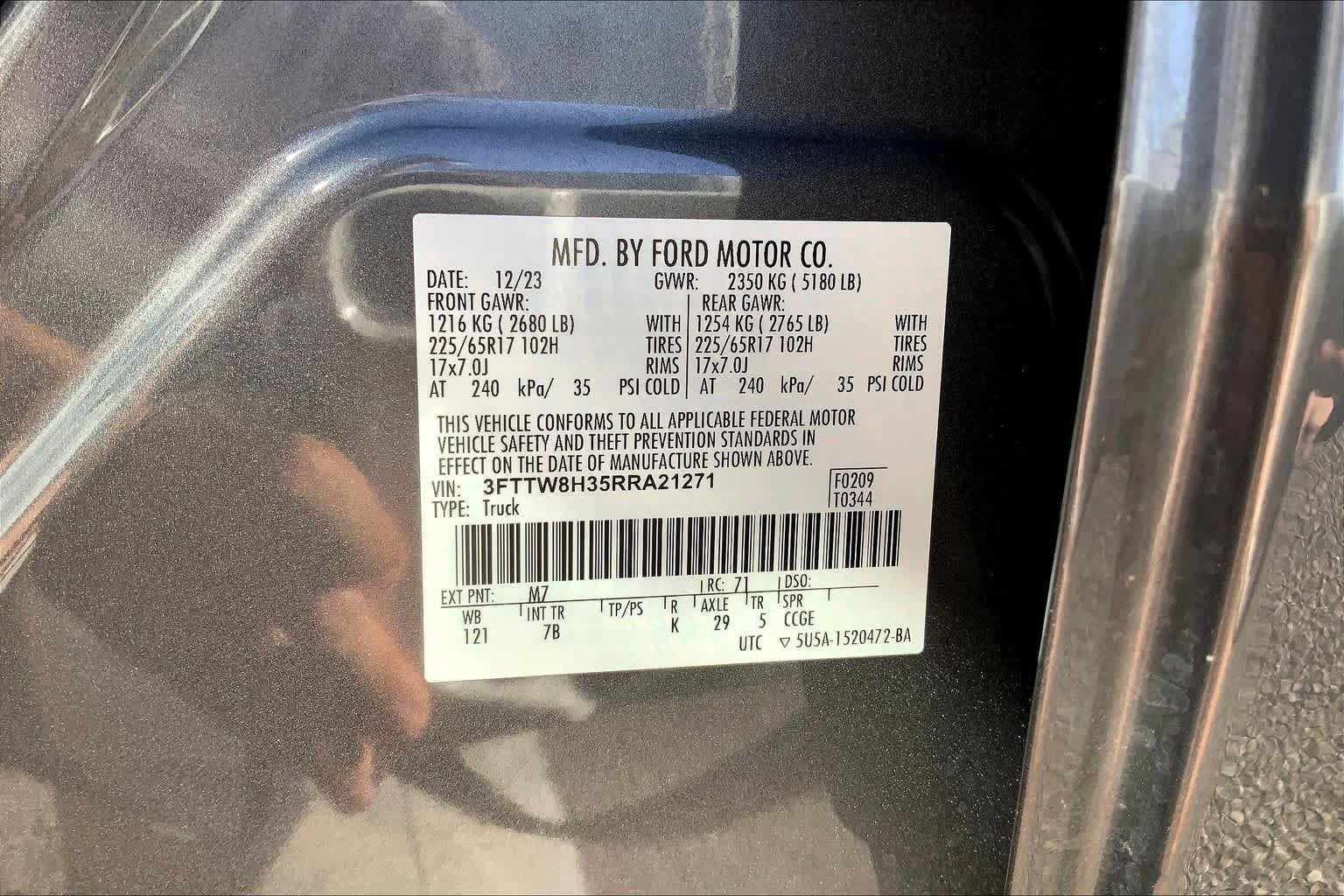 Used 2024 Carbonized Gray Metallic Ford XLT image 37