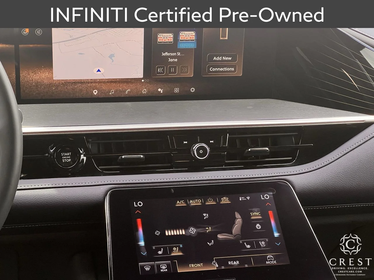 Certified Used 2026 Radiant White INFINITI SPORT image 17