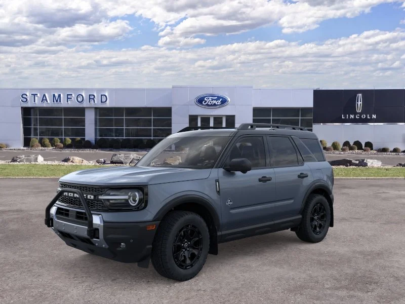 New 2025 Azure Gray Metallic Tri-Coat Ford Outer Banks® image 1