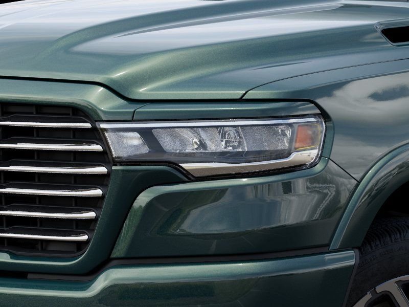 New 2027 Serrano-Green Metallic Exterior Paint RAM Laramie image 10