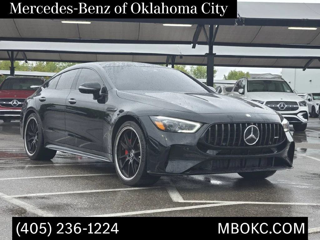Certified Used 2024 Obsidian Black Metallic Mercedes-Benz Base image 3