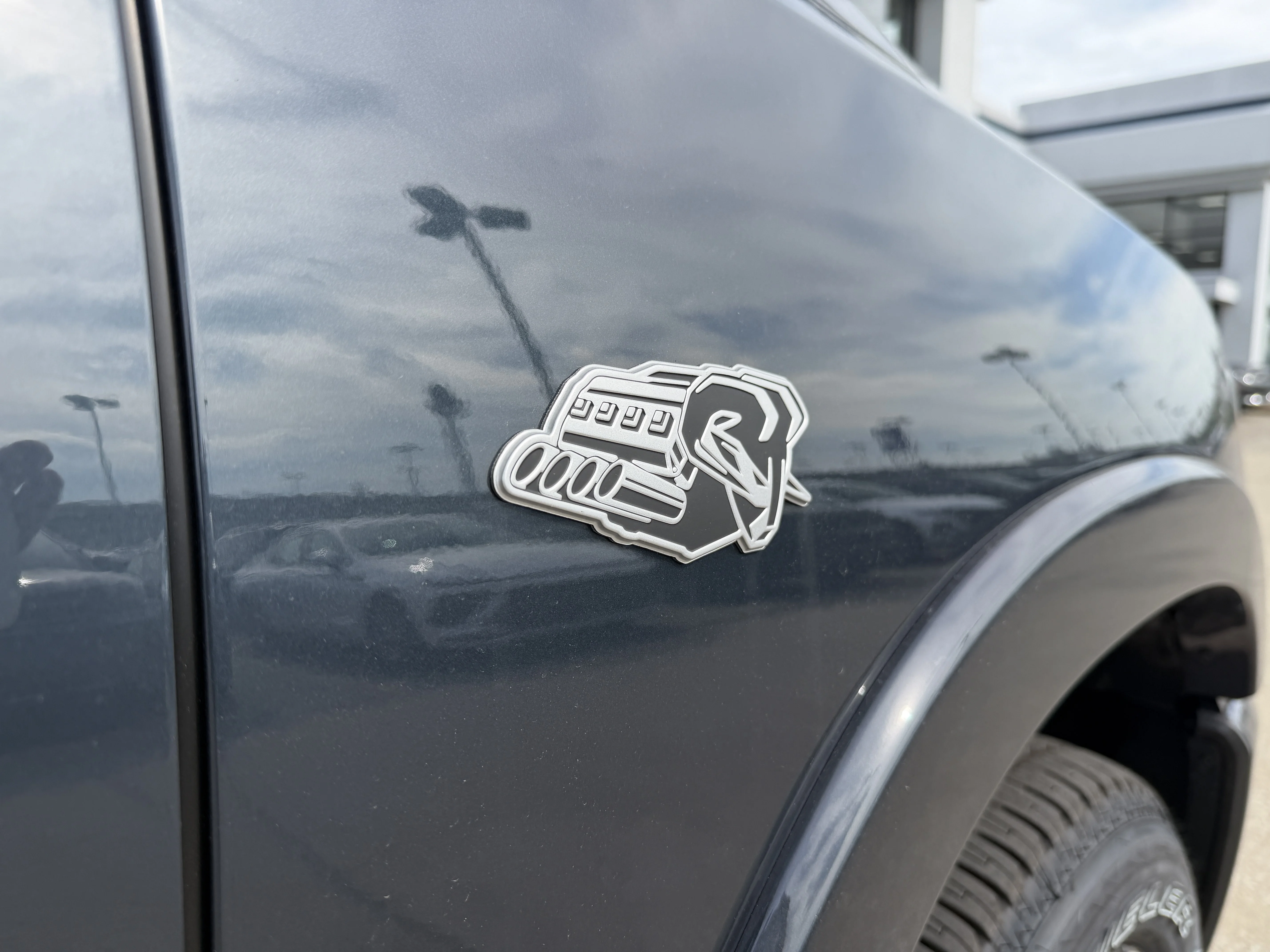 New 2026 Forged Blue Metallic Exterior Paint RAM Laramie image 21