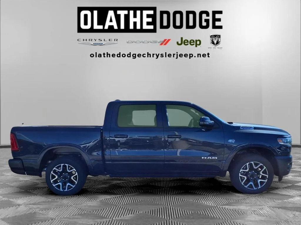 New 2026 Forged Blue Metallic Exterior Paint RAM Laramie image 28