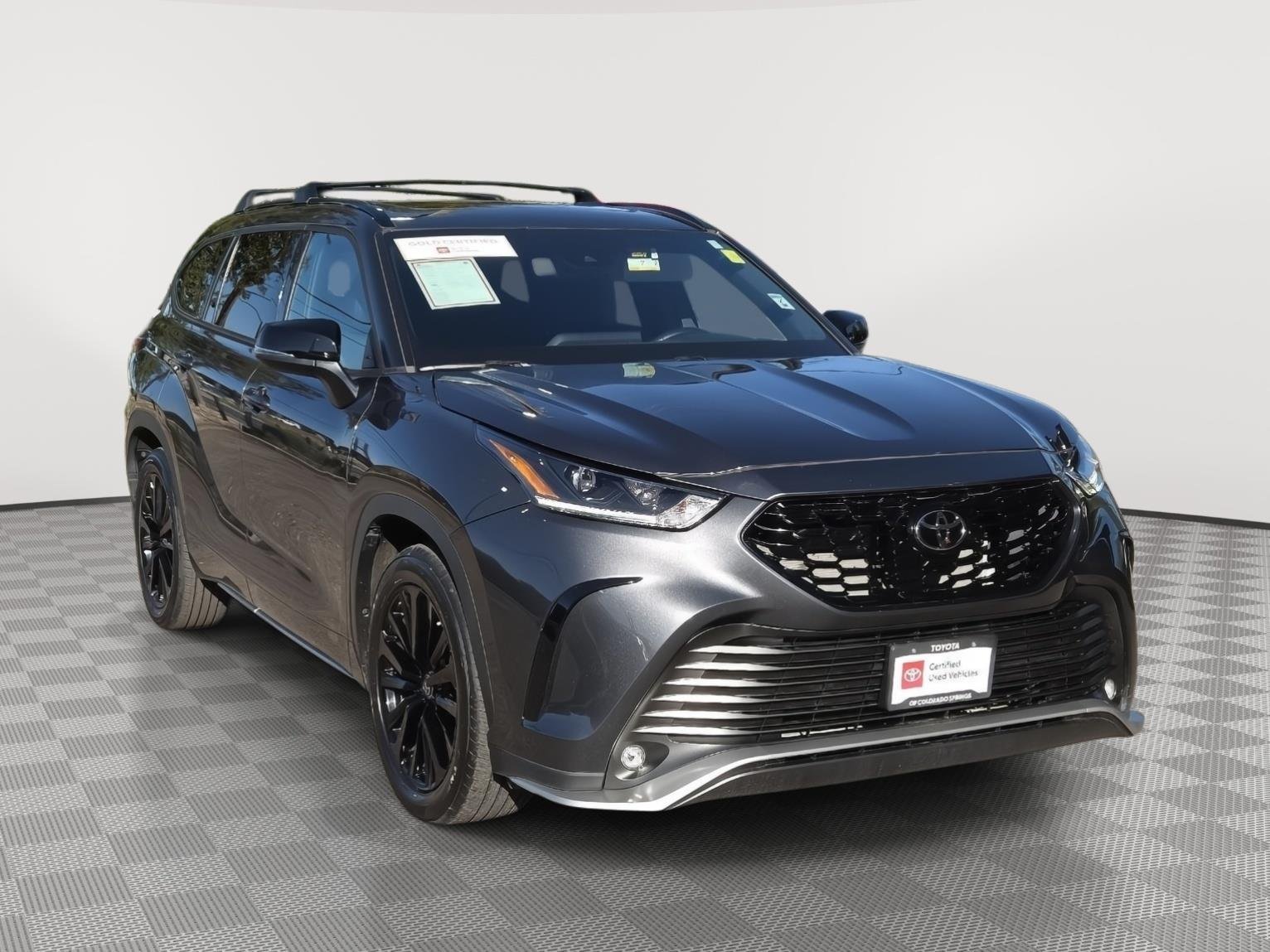 Certified Used 2023 Magnetic Gray Metallic Toyota XSE image 1