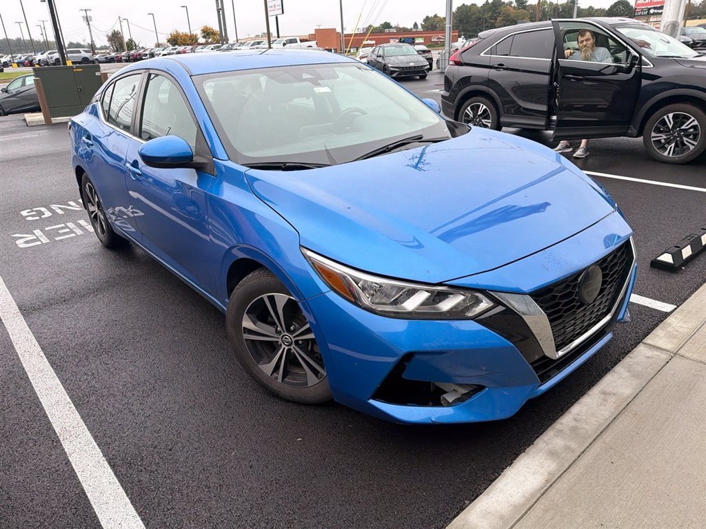 Used 2022 Blue Nissan SV image 17
