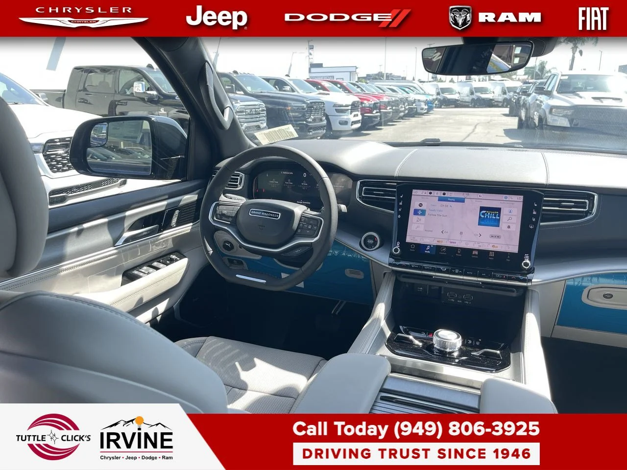 New 2026 Fathom Blue Pearl-Coat Exterior Paint Jeep Limited Reserve image 7