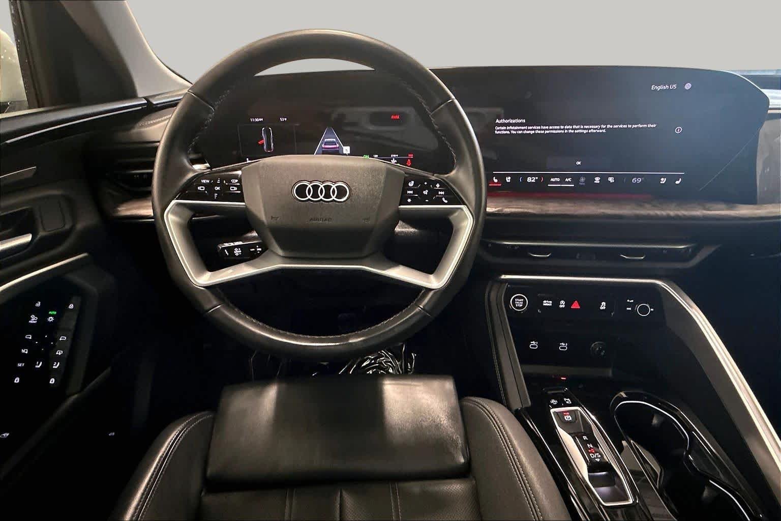 Used 2025 Glacier White Metallic Audi Premium Plus image 6