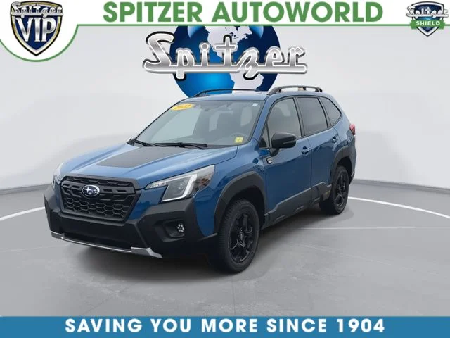 Used 2022 Geyser Blue Subaru Wilderness image 4