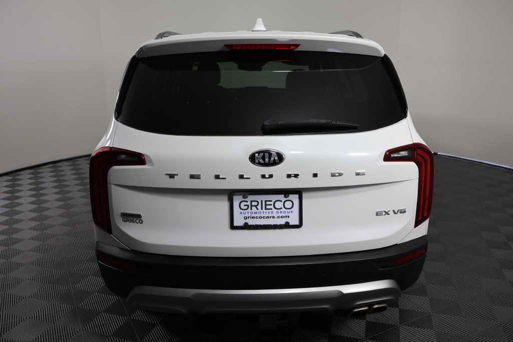 Used 2020 Snow White Pearl Kia EX image 7