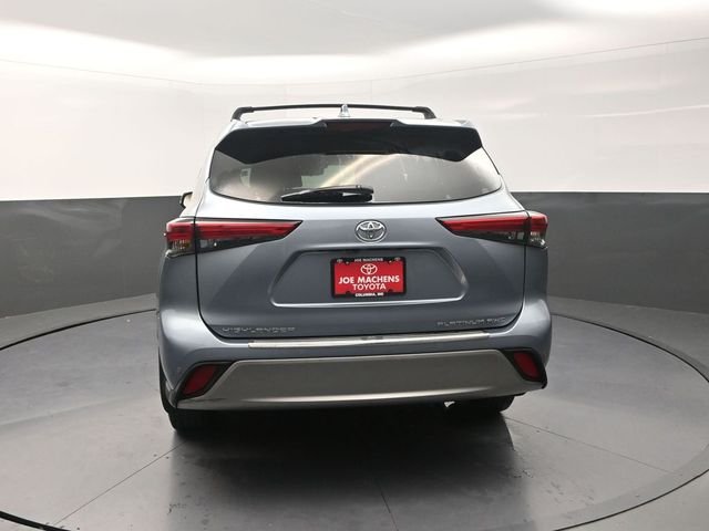 Used 2021 Blue Toyota Platinum image 7