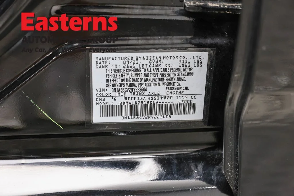 Used 2024 Black Nissan SV image 34