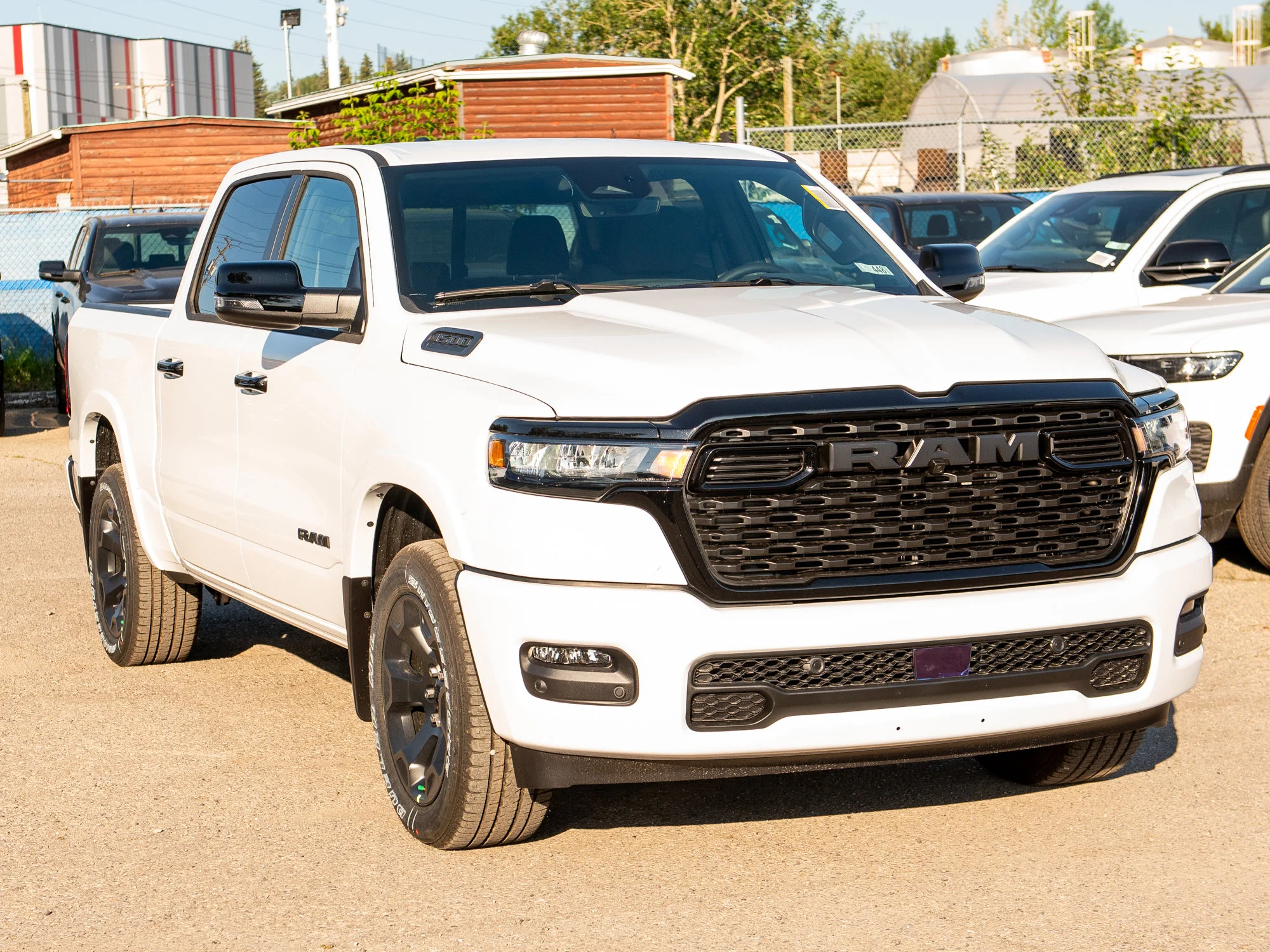New 2026 White RAM Big Horn* image 6