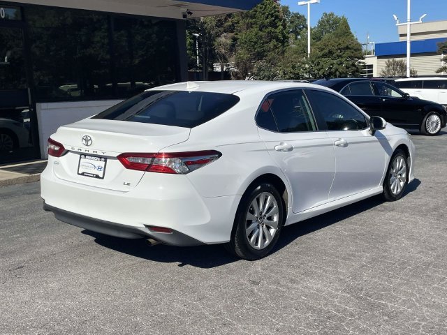 Used 2019 Super White Toyota LE image 6