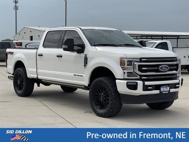 Used 2021 Star White Metallic Tri-Coat Ford Platinum image 14