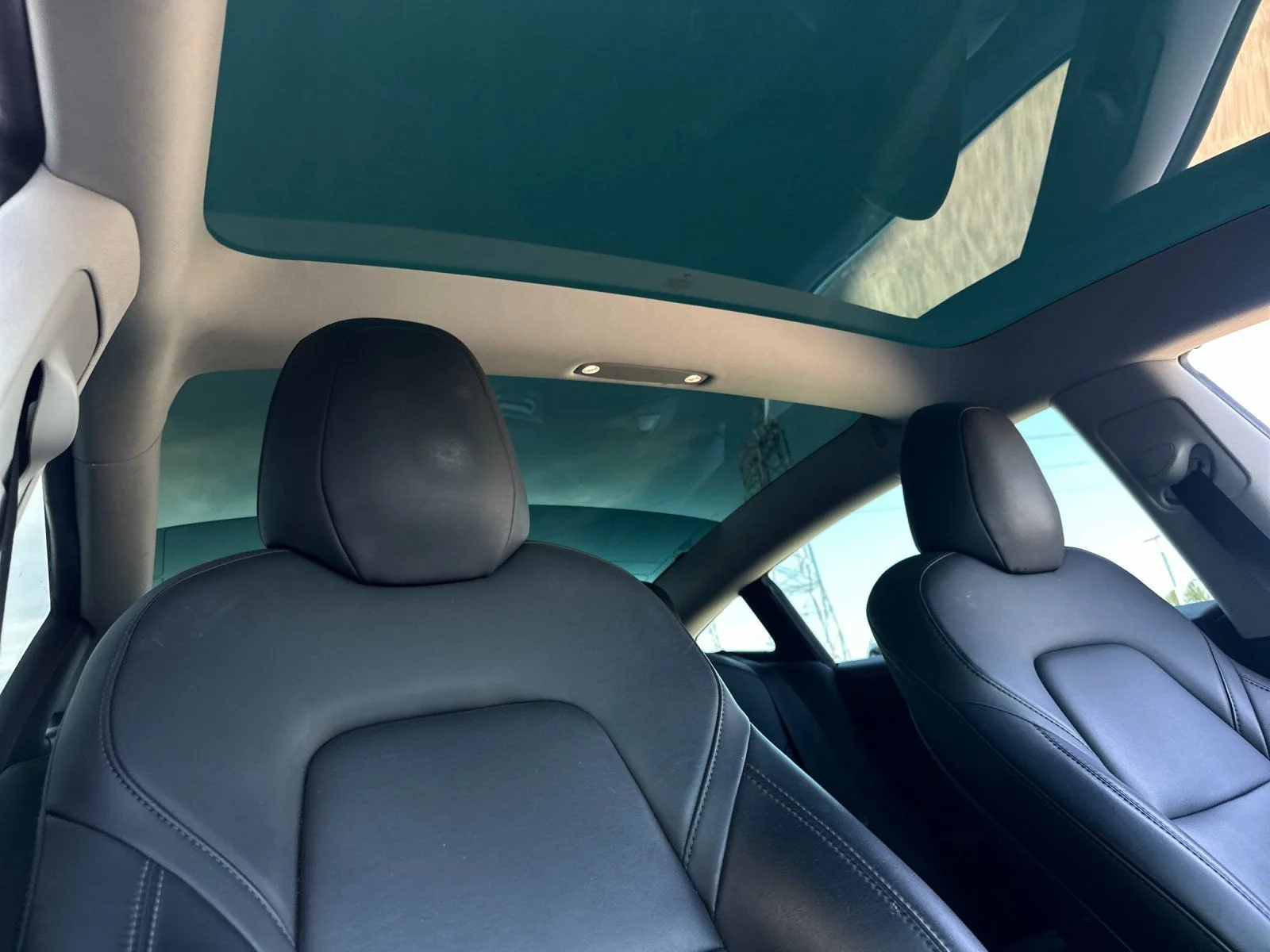 Used 2020 Pearl White Multi-Coat Tesla Long Range image 15