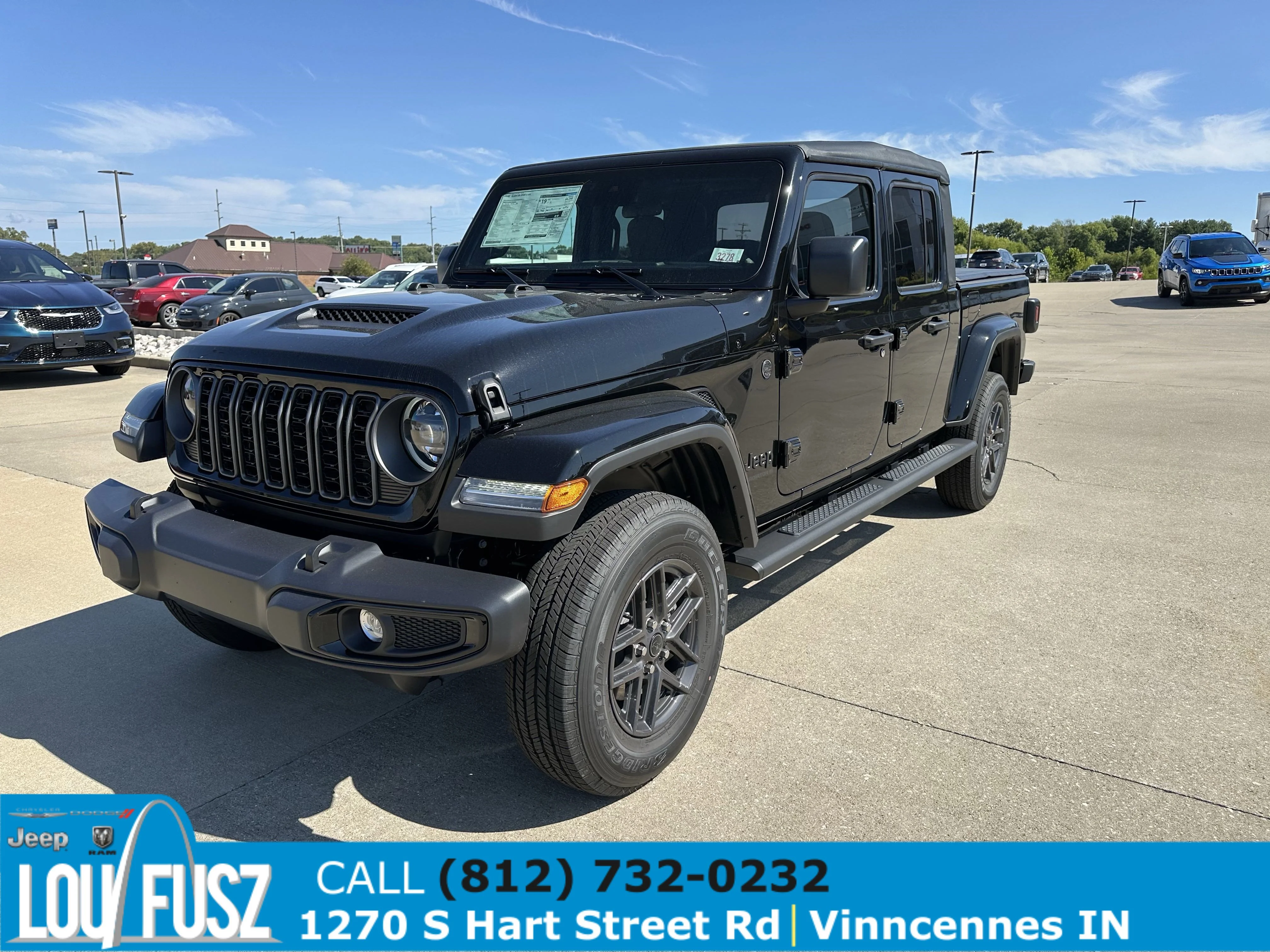 New 2025 Black Clear-Coat Exterior Paint Jeep Sport S image 3