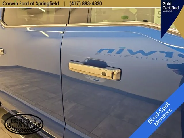 Certified Used 2024 Atlas Blue Metallic Ford Lariat image 9