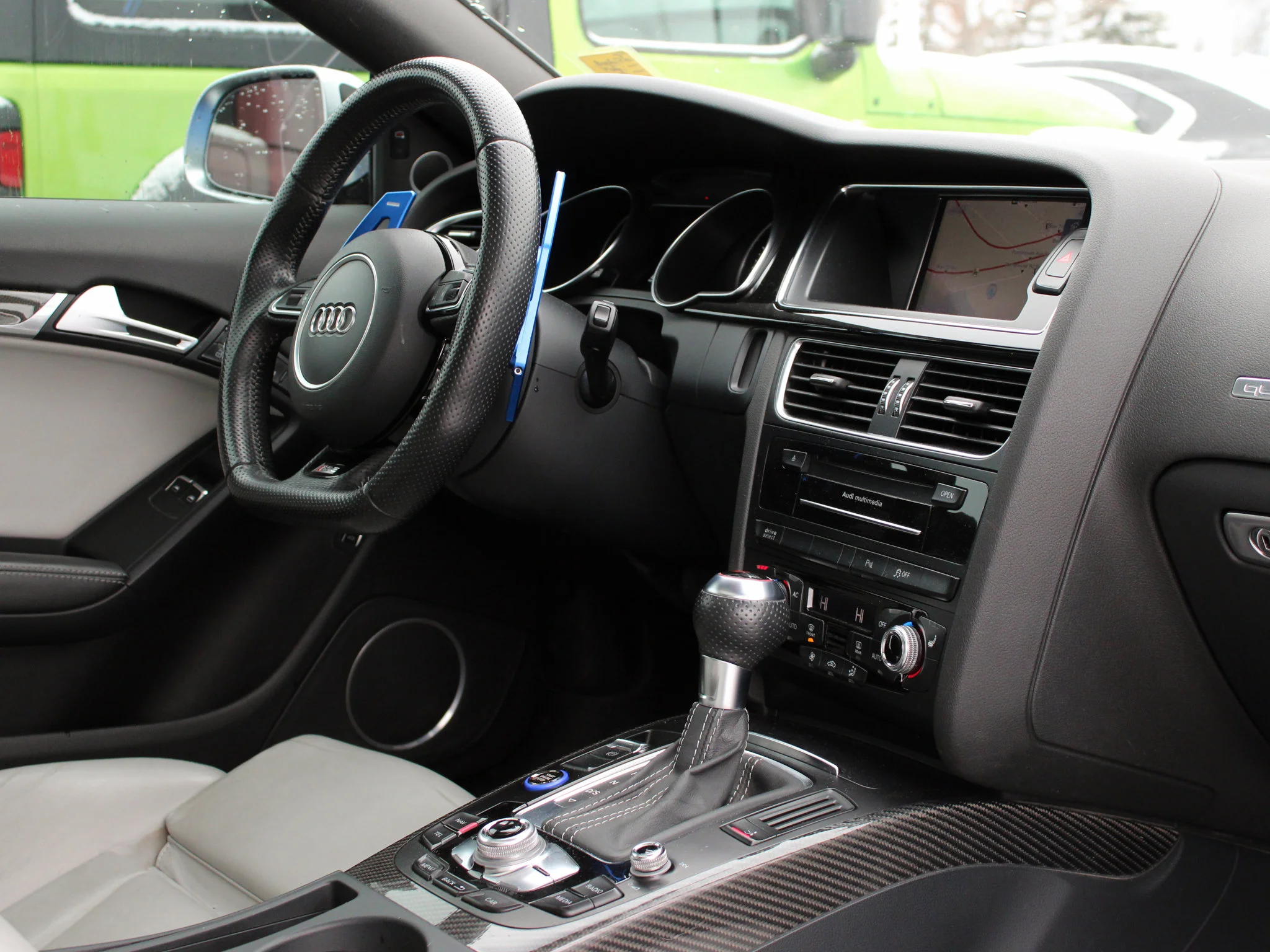 Used 2014 Blue Audi 4.2 * V8 | Quattro | 450 HP | 3M PPF | Winter Tires | Navigation | Backup Camera | Heated Seats | image 20