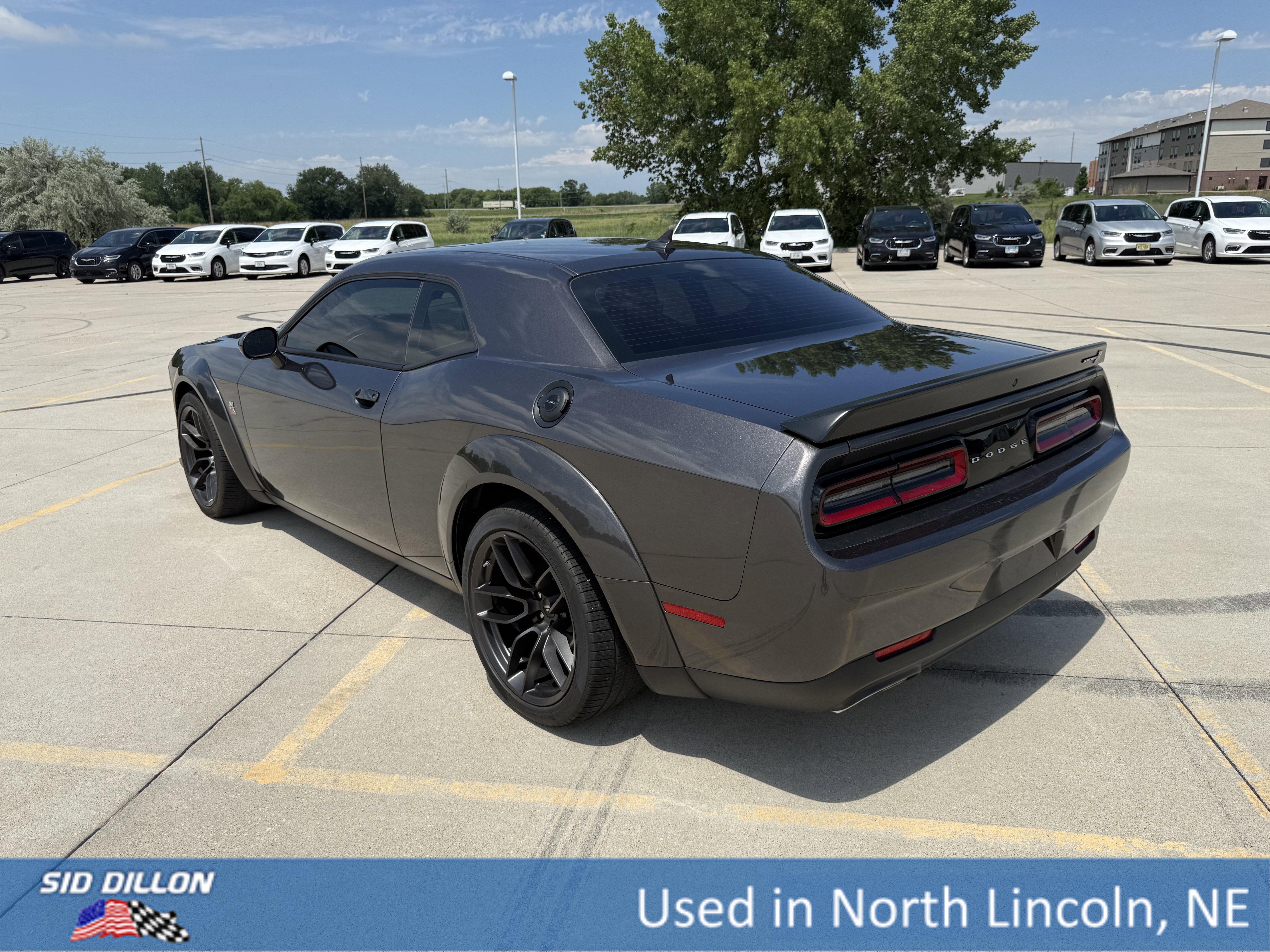 Used 2022 Granite Pearlcoat Dodge R/T Scat Pack Widebody image 7