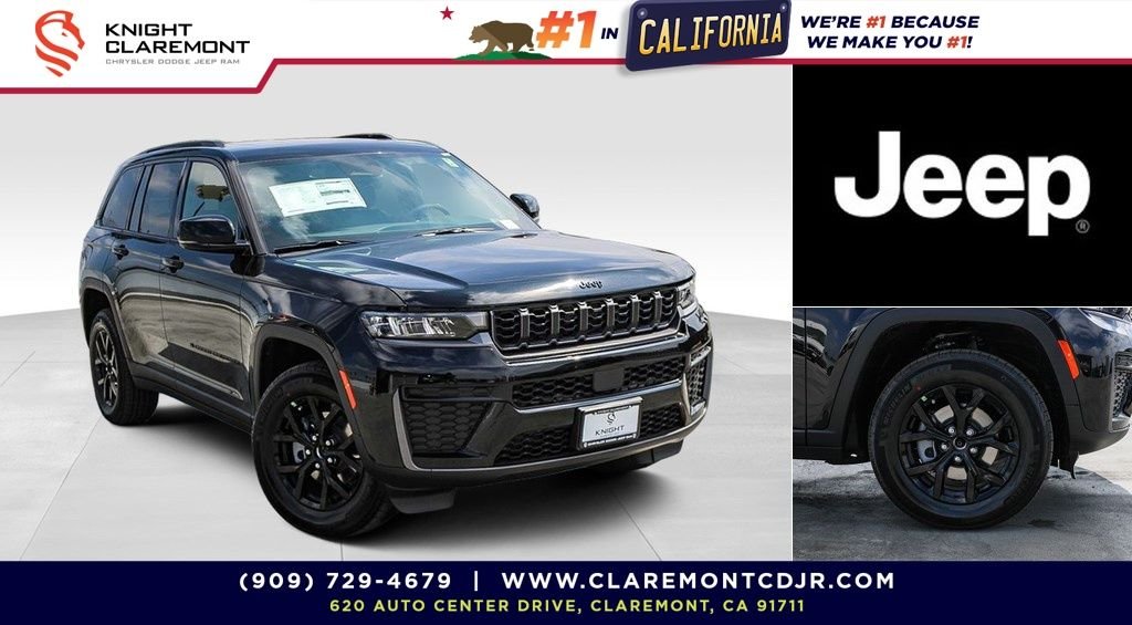 New 2026 Diamond Black Crystal Pearlcoat Jeep Altitude image 1