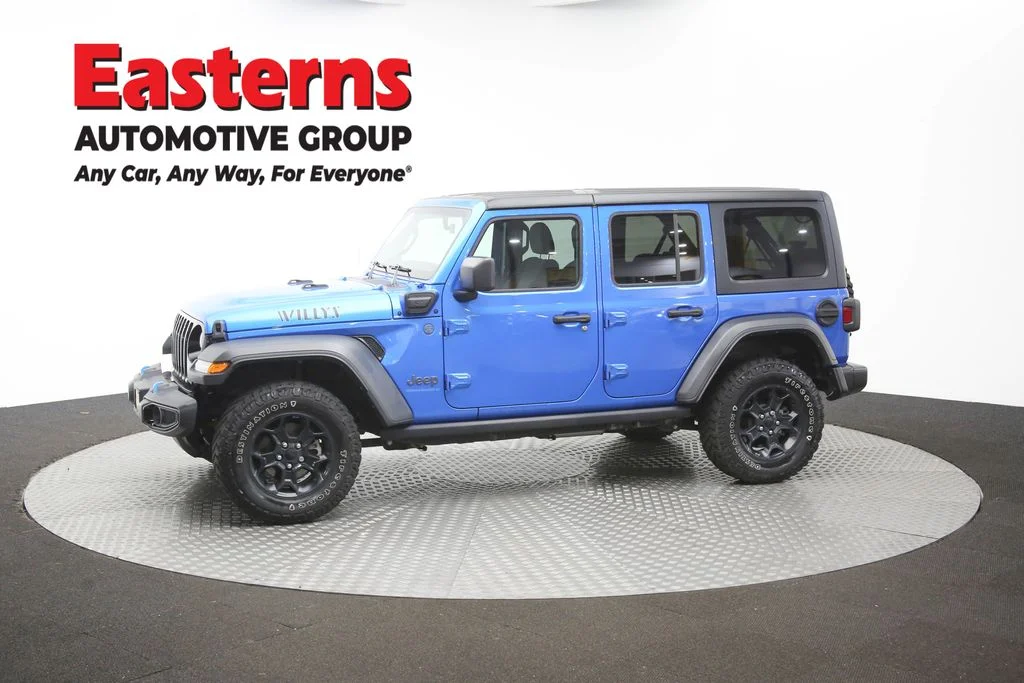 Used 2023 Blue Jeep Willys 4xe image 54