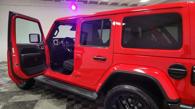 Used 2025 Red Jeep Sahara 4xe image 16