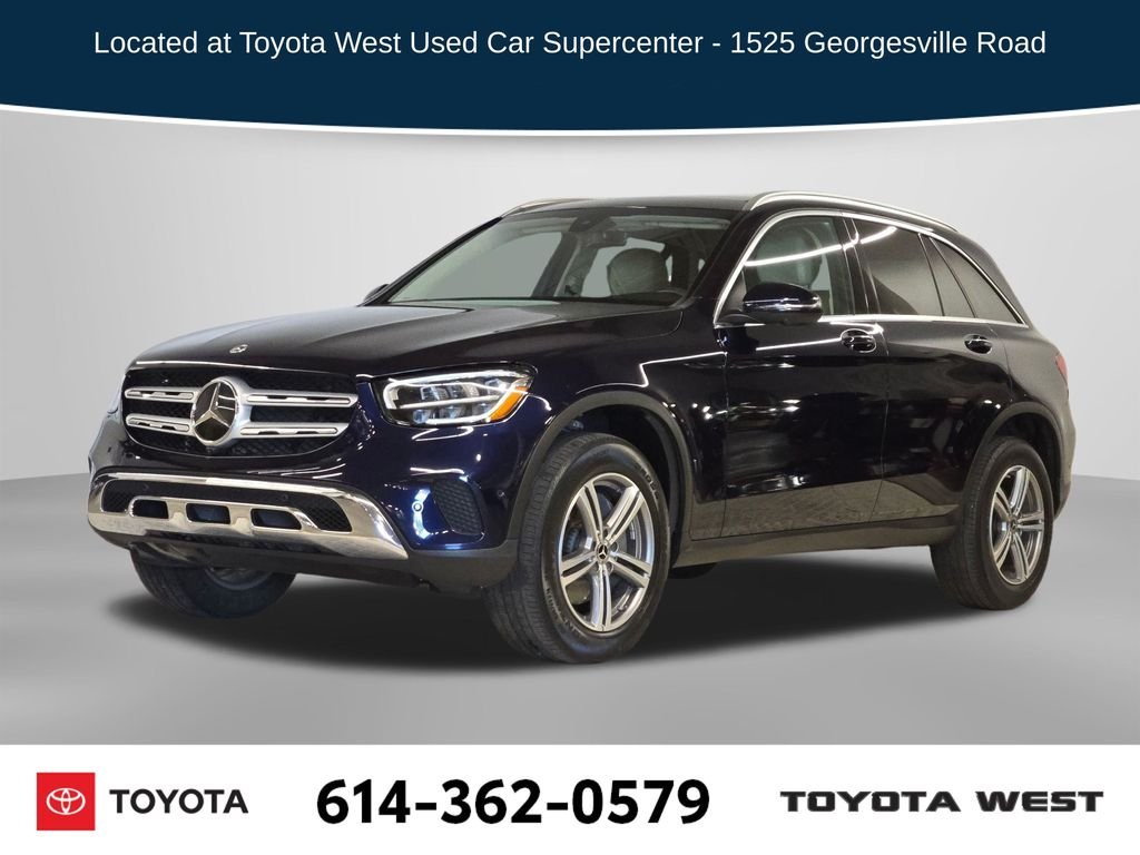 Used 2021 Blue Mercedes-Benz GLC 300 image 1