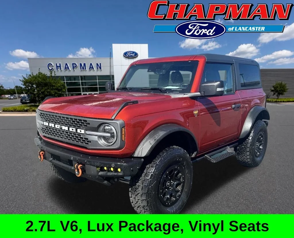 Certified Used 2024 Chili Pepper Red Ford Badlands image 1