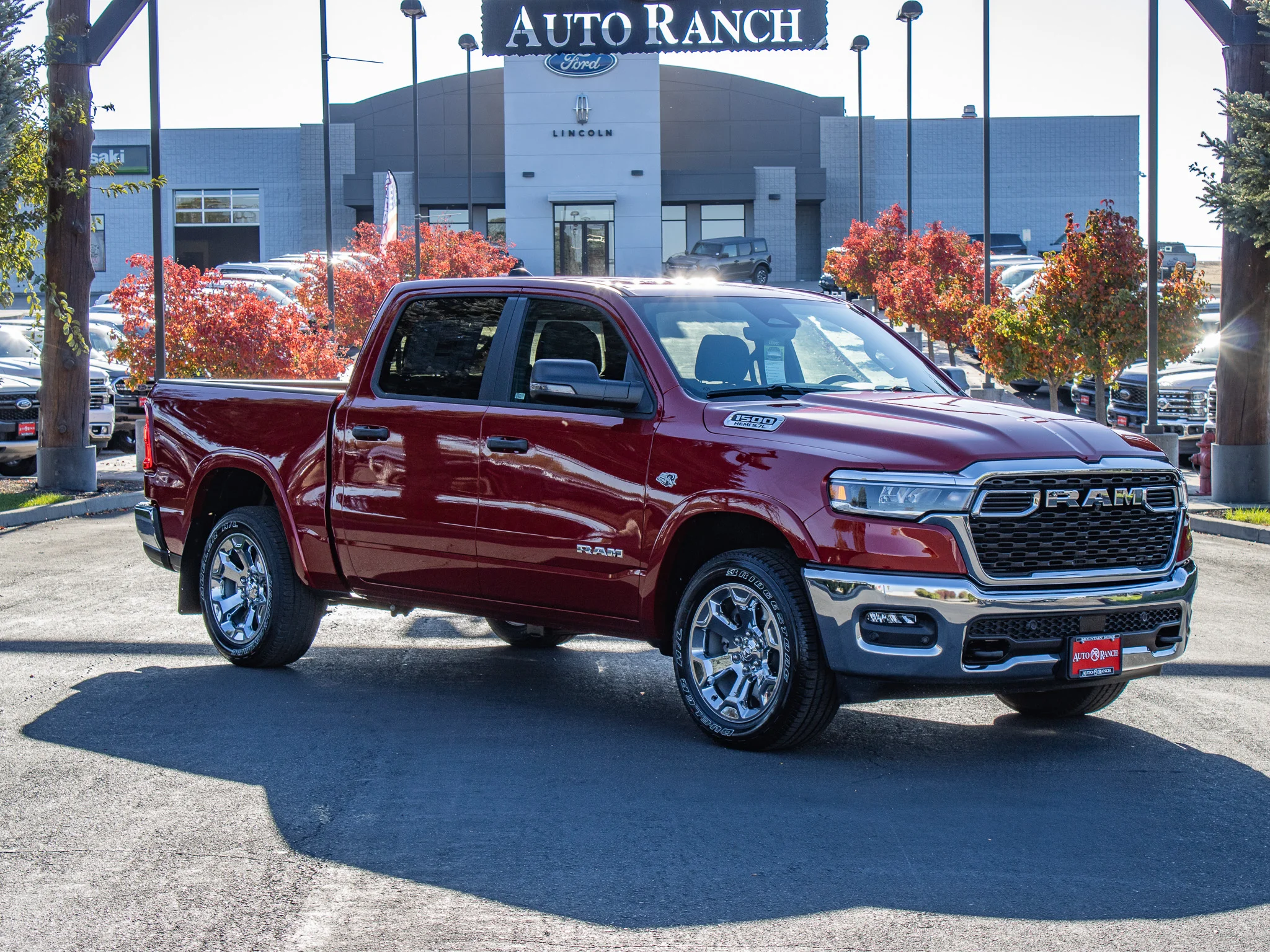 New 2027 Molten Red Pearlcoat Ram Big Horn image 2