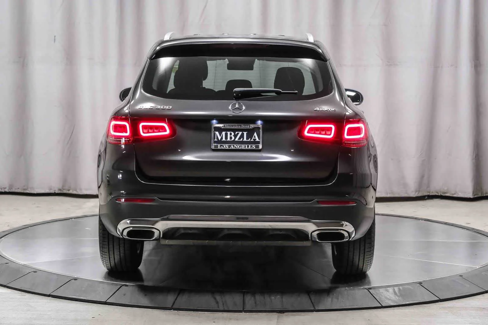 Certified Used 2022 Graphite Grey Metallic Mercedes-Benz GLC 300 image 3
