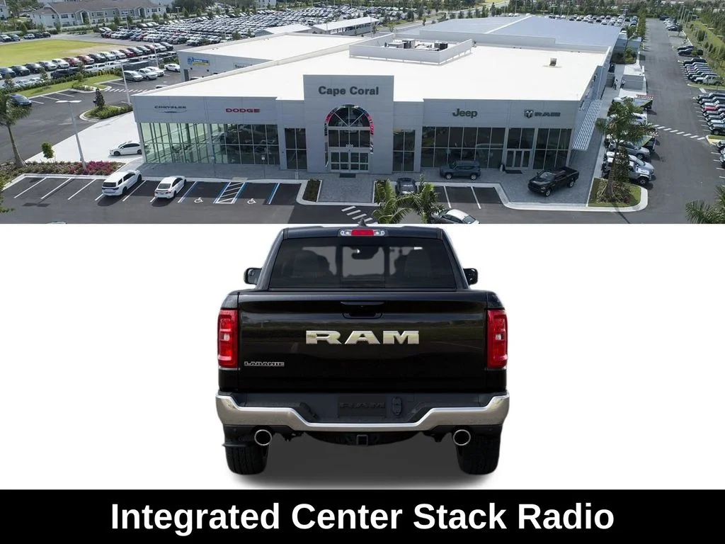 New 2026 Diamond Black Crystal Pearl-Coat Exterior Paint RAM Laramie image 9
